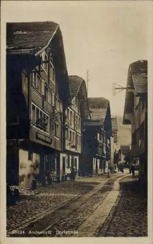 Ak Andermatt Kanton Uri, Dorfstraße