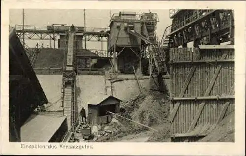 Set von 24 Ansichtskarten zum Thema Bergbau "Das Hohelied deutscher Arbeit" Oberschlesien