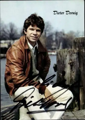 Ak Schauspieler Dieter Dornig, Portrait, Autogramm