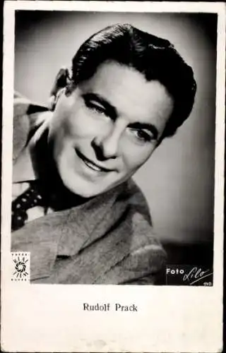 Ak Schauspieler Rudolf Prack, Portrait
