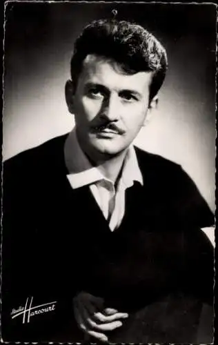 Ak Schauspieler Frank Villars, Portrait