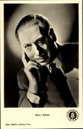 Ak Schauspieler Willy Birgel, Portrait