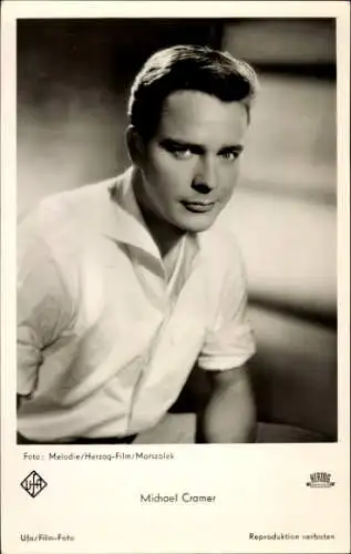 Ak Schauspieler Michael Cramer, Portrait
