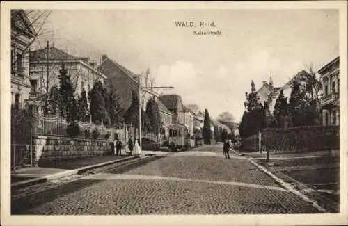 Ak Wald im Rheinland Solingen, Kaiserstraße
