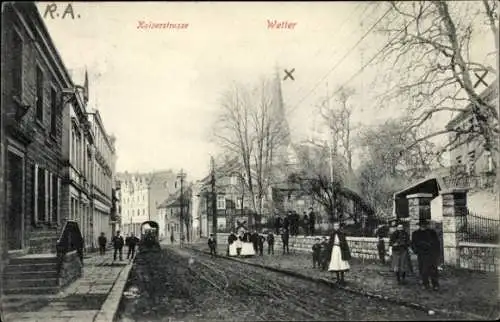 Ak Wetter an der Ruhr, Kaiserstraße