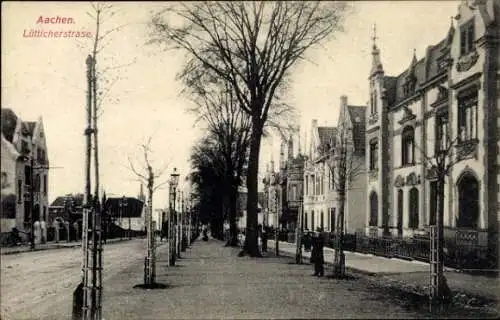 Ak Aachen in Nordrhein Westfalen, Lütticherstraße