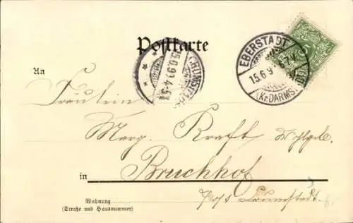 Künstler Ak Blick in die Zukunft, Wahrsagerin, Kartenlegerin