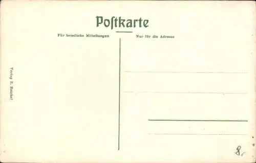 Ak Hirschfelde Zittau in Sachsen, Gesamtansicht, Rosental