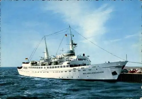 Ak Seebäderschiff Wilhelmshaven im Hafen