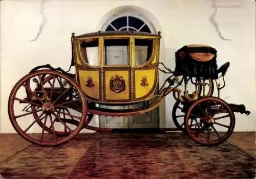 Ak Marstallmuseum, Schloss Nymphenburg, Kutsche