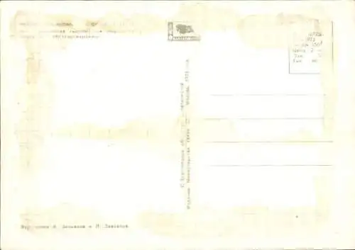 Ak Russisches Kriegsschiff Krasnogvardeysky, U-Boot