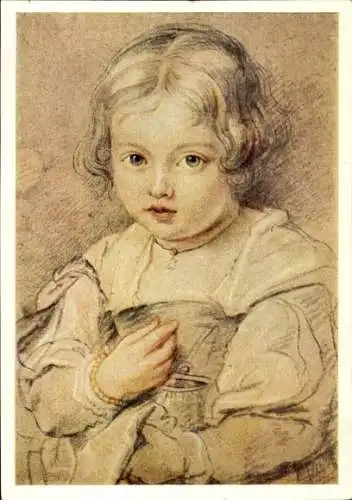 Künstler Ak Rubens, P. P., Kinderbildnis