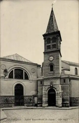 Ak Paris XVI Passy, Kirche Notre Dame de Passy