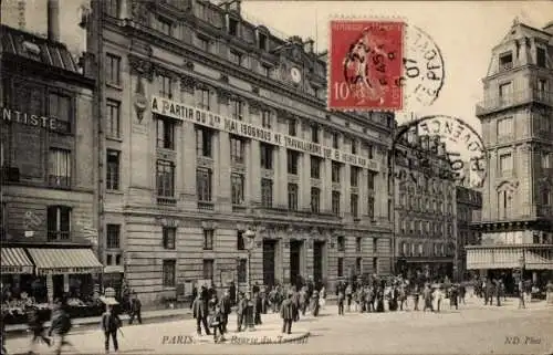 Ak Paris X, Arbeitsamt
