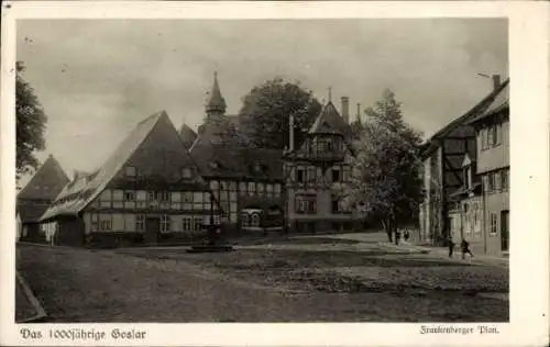 Ak Goslar am Harz, Frankenberger Plan