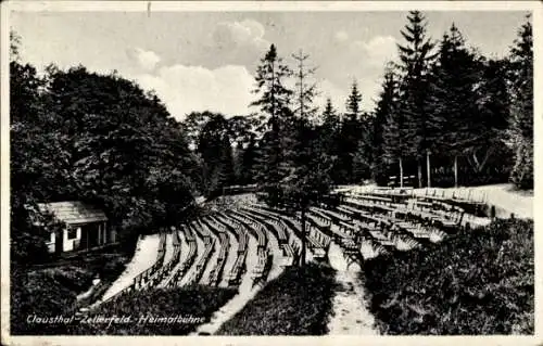 Ak Clausthal Zellerfeld im Oberharz, Heimatbühne