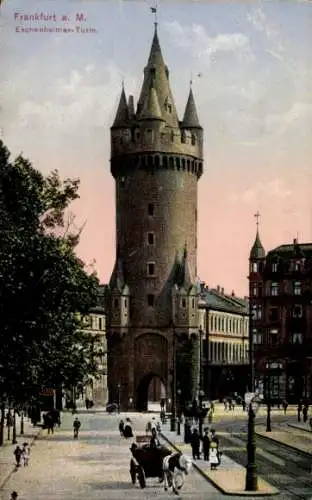 Ak Frankfurt am Main, Eschenheimer Turm