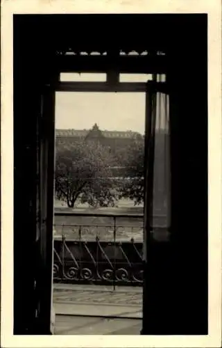 Foto Ak Heidelberg, Blick über den Neckar, Fenster