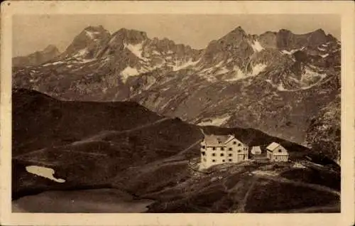 Ak Oberstdorf im Oberallgäu, Rappenseehütte, Widderstein