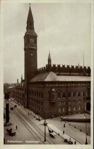 Ak København Kopenhagen Dänemark, Raadhuset