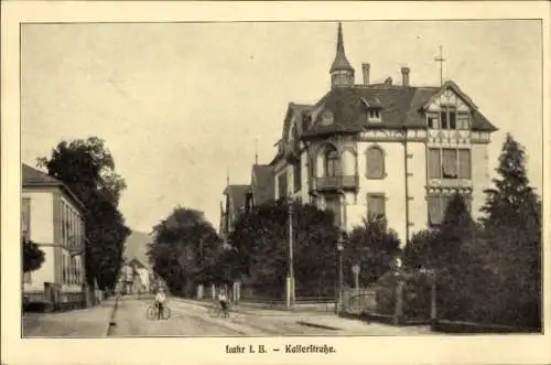 Ak Lahr im Schwarzwald, Kaiserstraße