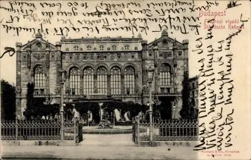 Ak Budapest Ungarn, Städtische Redoute