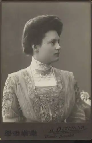 Cabinet Foto Prinzessin Wiltrud von Bayern