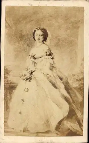 CdV Kronprinzessin Victoria ?, Adel England ?, Portrait