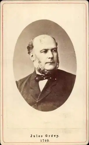 CdV Jules Grévy, Französischer Staatspräsident, Portrait