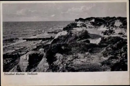 Ak Ostseebad Wustrow Fischland, Steilküste