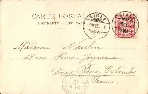 Ak Leysin Kanton Waadt, Gesamtansicht