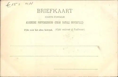 Ak Alkmaar Nordholland Niederlande, Geesterweg
