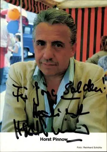 Ak Schauspieler Horst Pinnow, Portrait, Autogramm