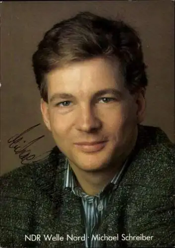 Ak Schauspieler Michael Schreiber, Portrait, Autogramm