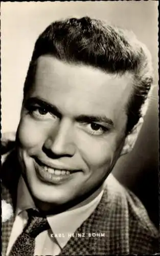 Ak Schauspieler Karl Heinz Böhm, Portrait, Film Nina