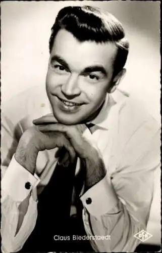 Ak Schauspieler Claus Biederstaedt, Portrait
