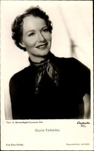 Ak Schauspielerin Gisela Fackeldey, Portrait, Film Bezauberndes Fräulein