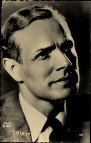 Ak Schauspieler P.R. Wilm, Portrait