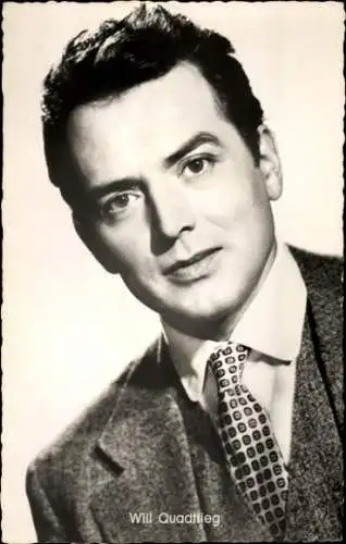Ak Schauspieler Will Quadflieg, Film San Salvatore, Portrait