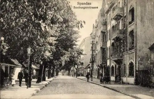 Ak Berlin Spandau, Seeburgerstraße