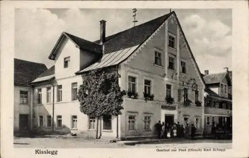 Ak Kißlegg im Allgäu, Gasthof zur Post