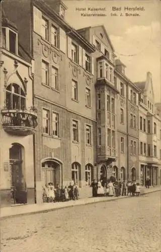 Ak Bad Hersfeld Hessen, Hotel Kaiserhof, Kaiserstraße