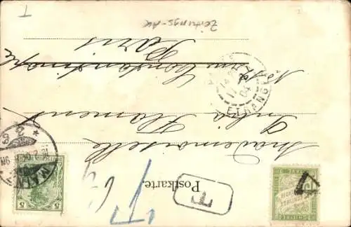 Zeitungs Ak Mainz am Rhein, Gesamtansicht, Zentralbahnhof