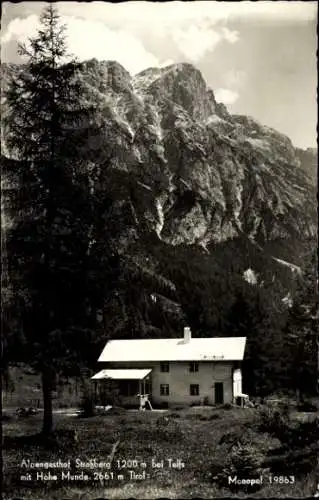 Ak Alpengasthof Straßberg, Hohe Munde