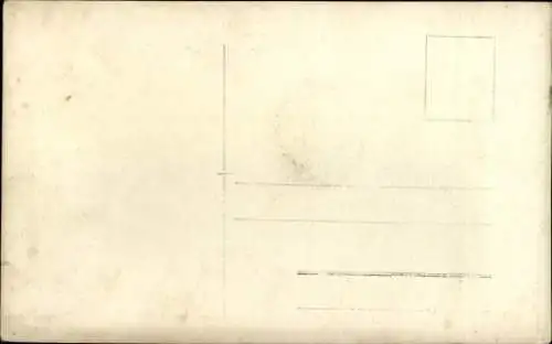 Foto Ak Deutscher Soldat auf einem Pferd, Portrait