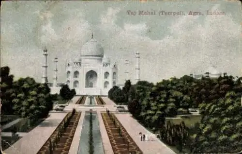 Ak Agra Indien, Taj Mahal, Tempel
