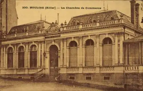 Ak Moulins Allier, Chambre de Commerce