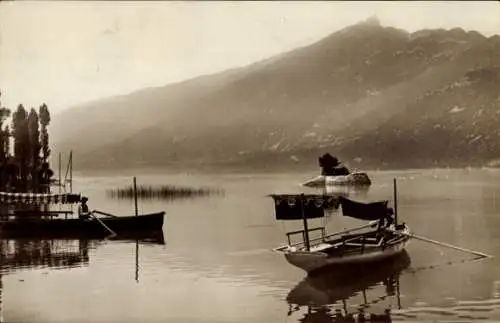 Ak Aix les Bains Savoie, Le Lac, Boot