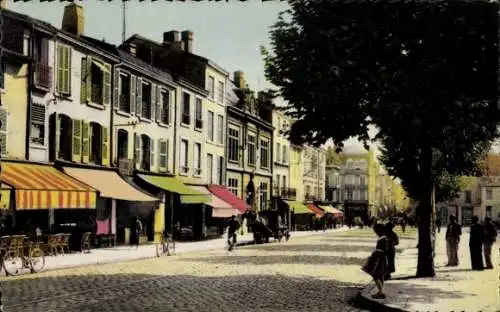 Ak Roanne Loire, Rue Jean Jaures