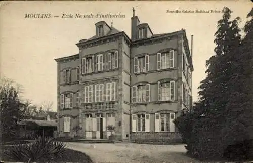 Ak Moulins Allier, Ecole Normale d'Institutrices